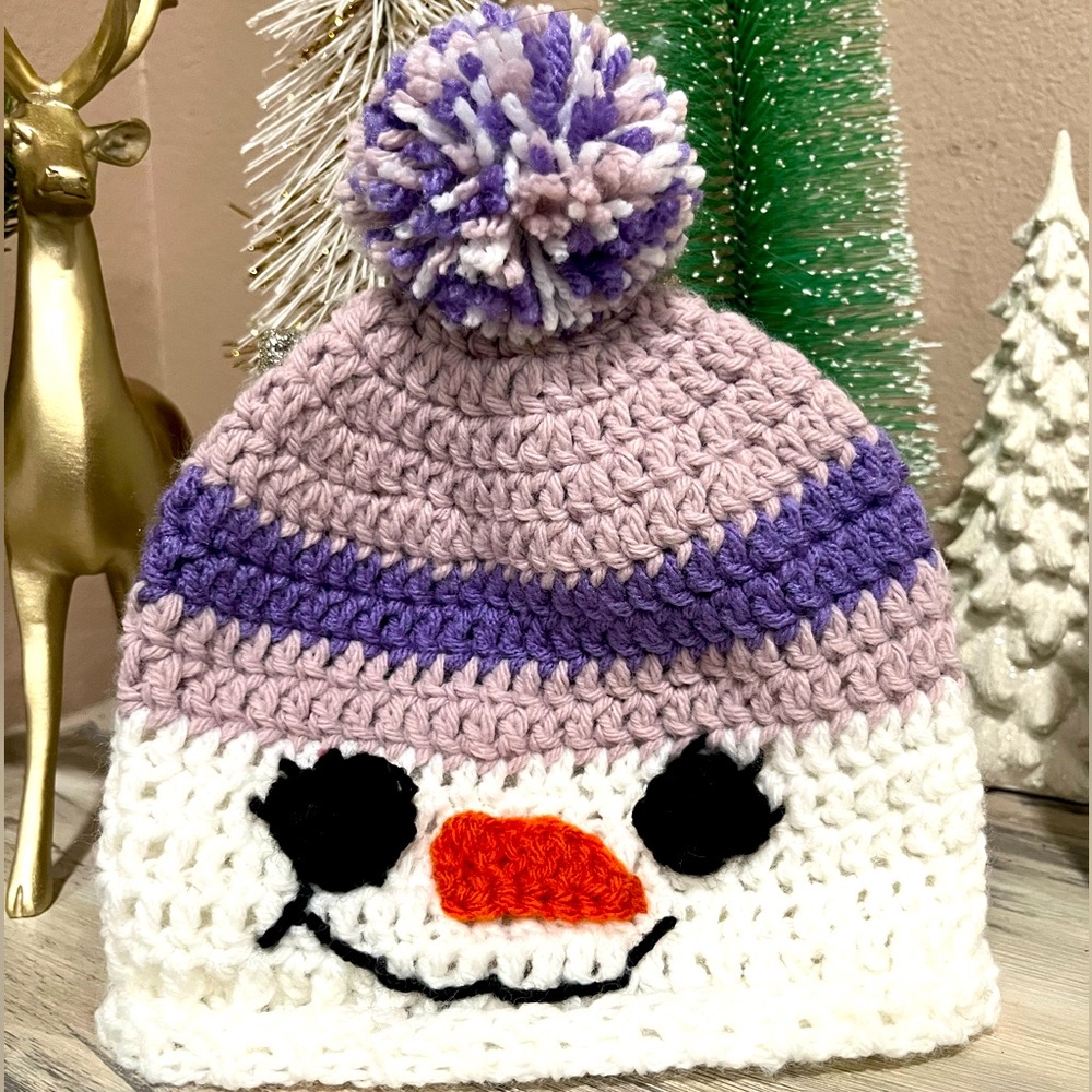 Kids snowman hat